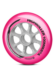 Bont High Roller Pink 100MM 87A