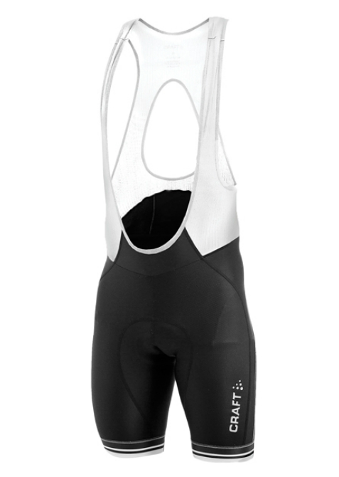 Craft-Puncheur-Fietsbroek-Bretels-1902589-Zwart-Wit
