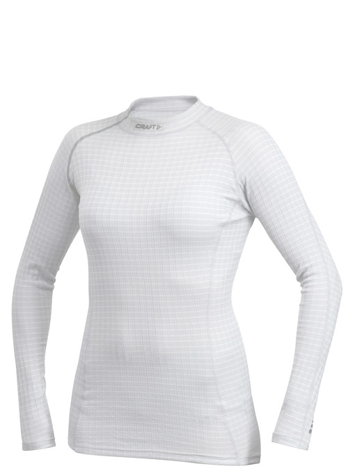 botsing Contour Onderbreking Craft Active Extreme – Thermo Shirt Longsleeve – Dames – Wit - Mijnten.nl