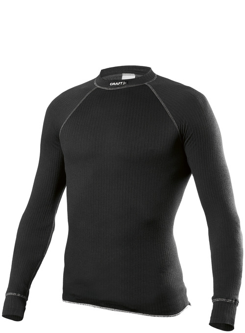 Doe mee Schijn Slovenië Craft Be Active Longsleeve - Thermo Shirt - Zwart - Heren - Mijnten.nl