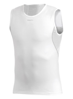 Craft Cool Sleeveless White - Sport Hemd Wit 193681_1900