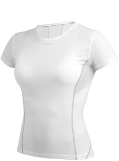 Craft Cool Shirt With Mesh Woman White - Sport Shirt Dames Wit 193684_1900