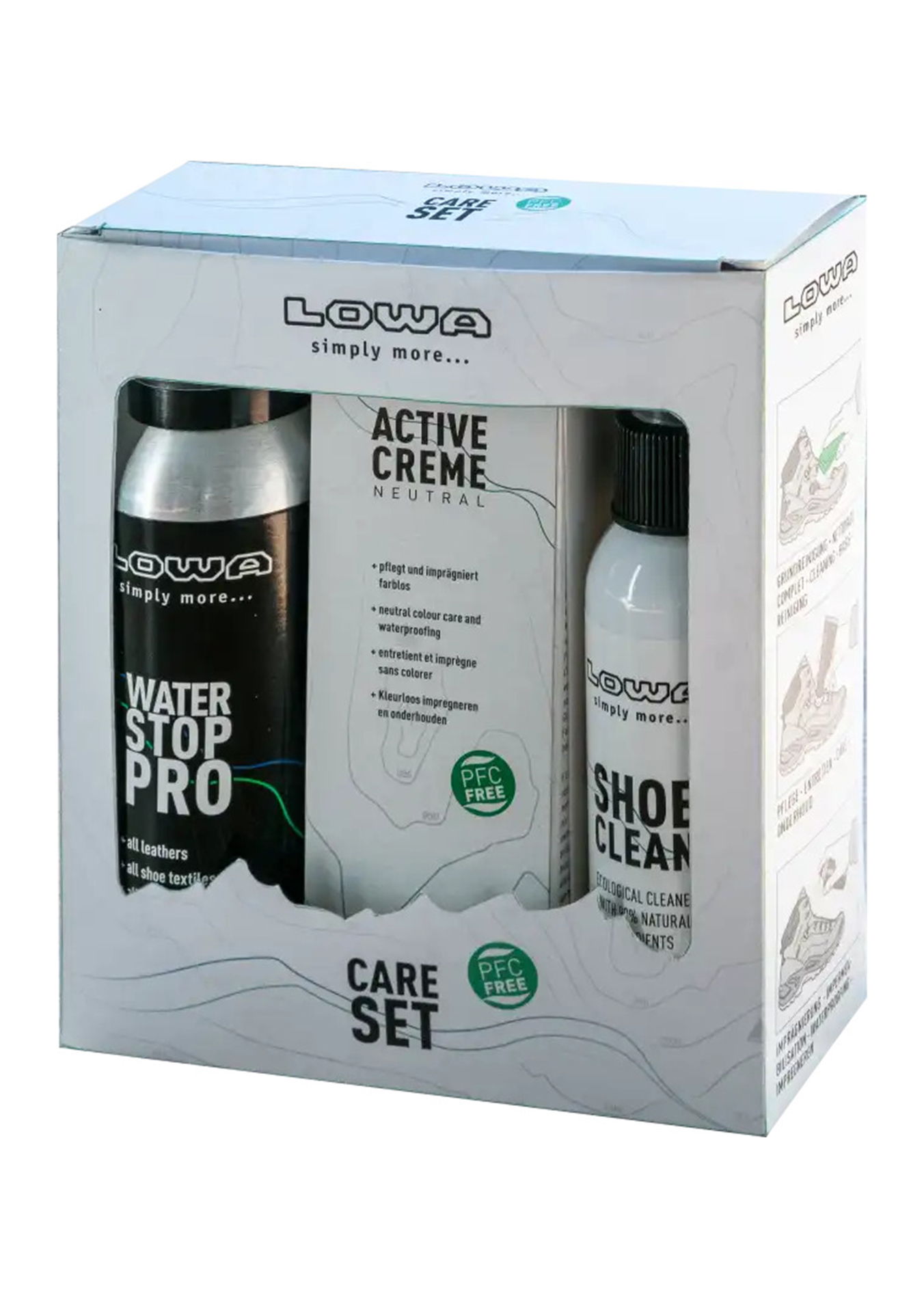 Lowa care set colorless