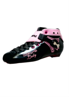 Maple Schoen MPL 2 Lady – Inline Skate - Zwart/Roze