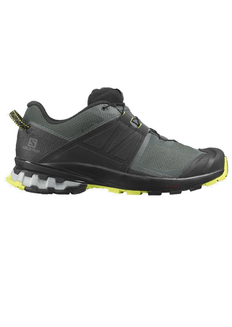 Salomon XA Wild GTX - trailschoen - grey/black/yellow - Mijnten.nl